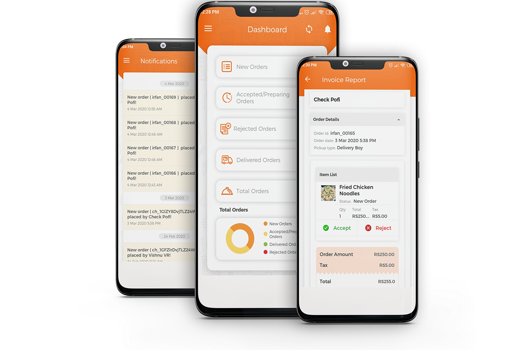 mobile ordering app for restaurant owners