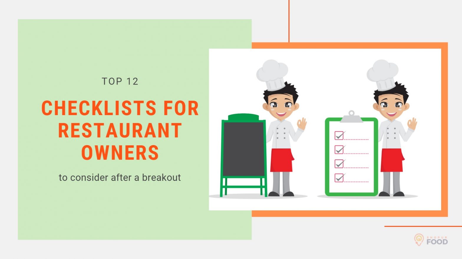 Checklists for Restaurant owners