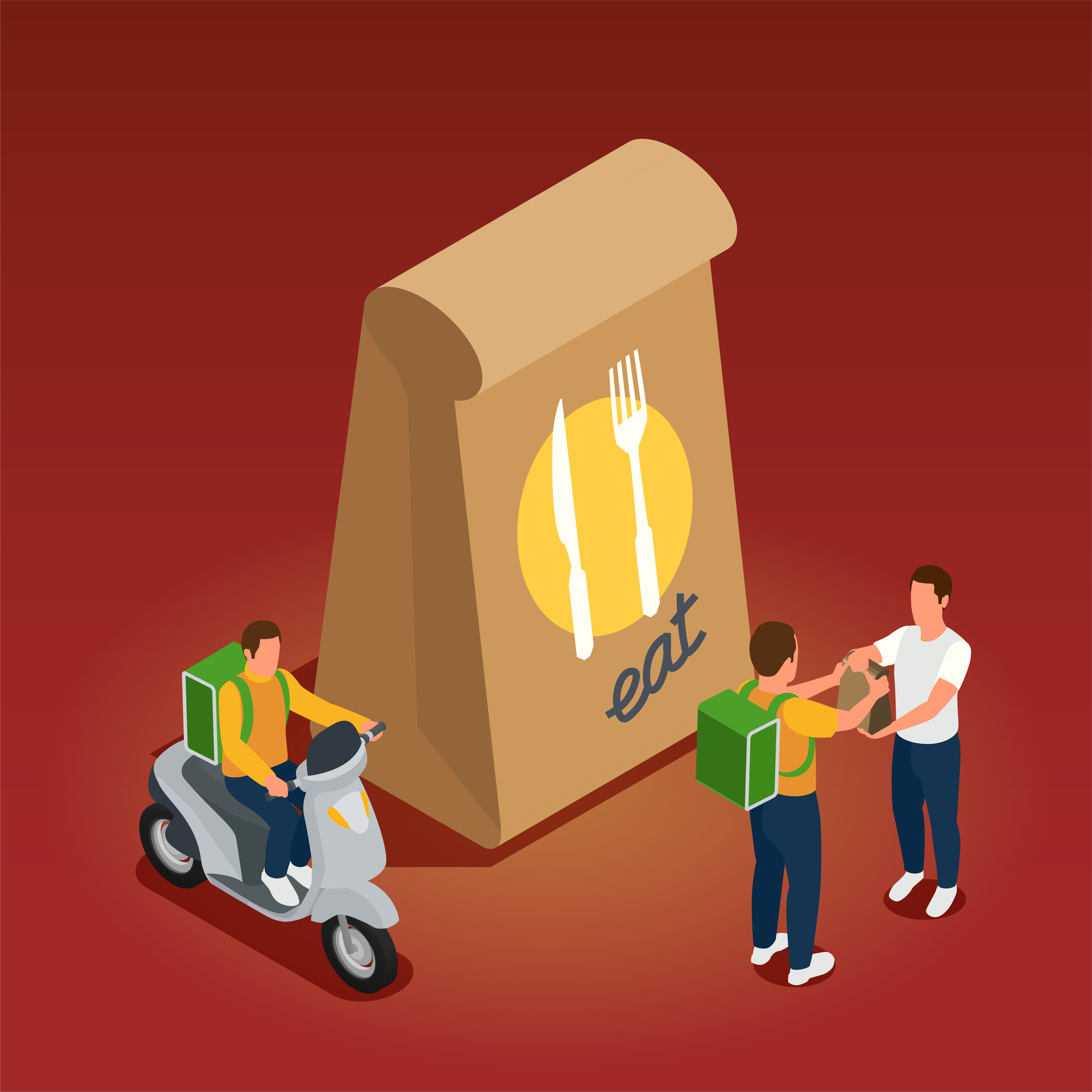 multi-vendor food delivery app