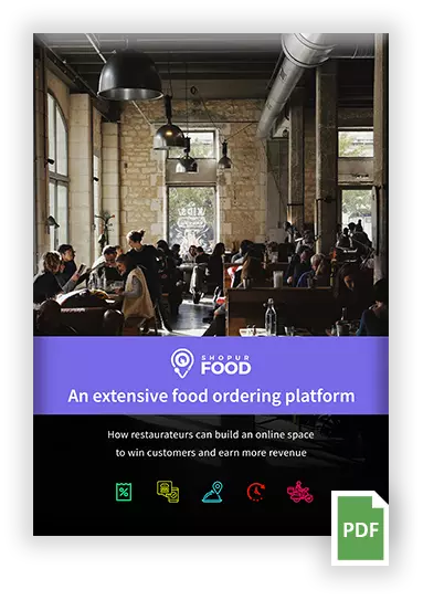 Extensive food ordering platform